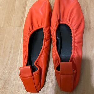 Celine ballerina flats orange